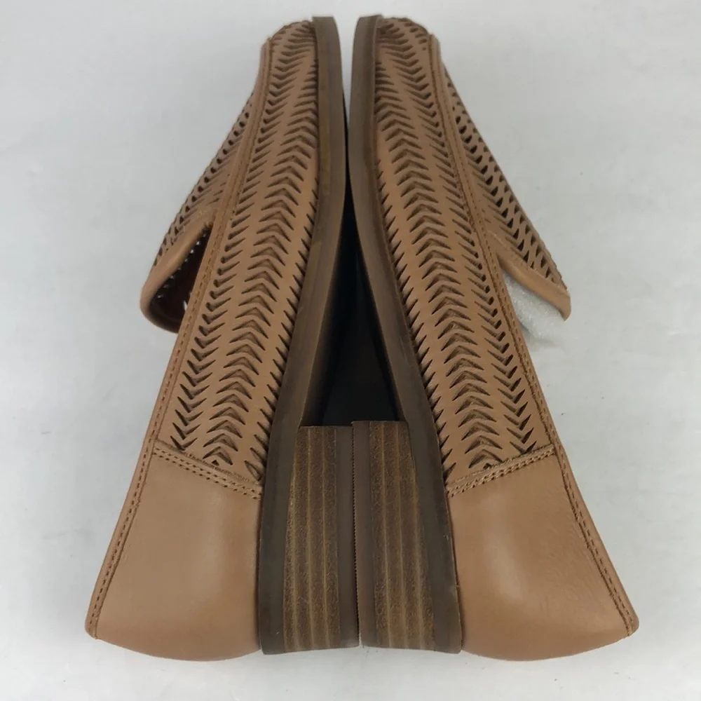 NEW Lucky Brand Camdyn Minimalist Leather Loafer Flats 5